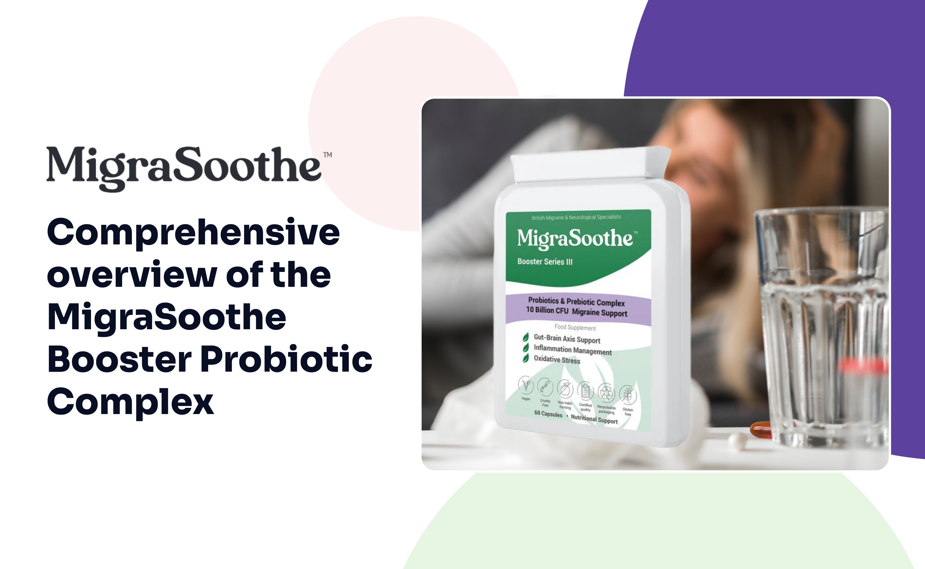 Comprehensive overview of the MigraSoothe Booster Probiotic Complex