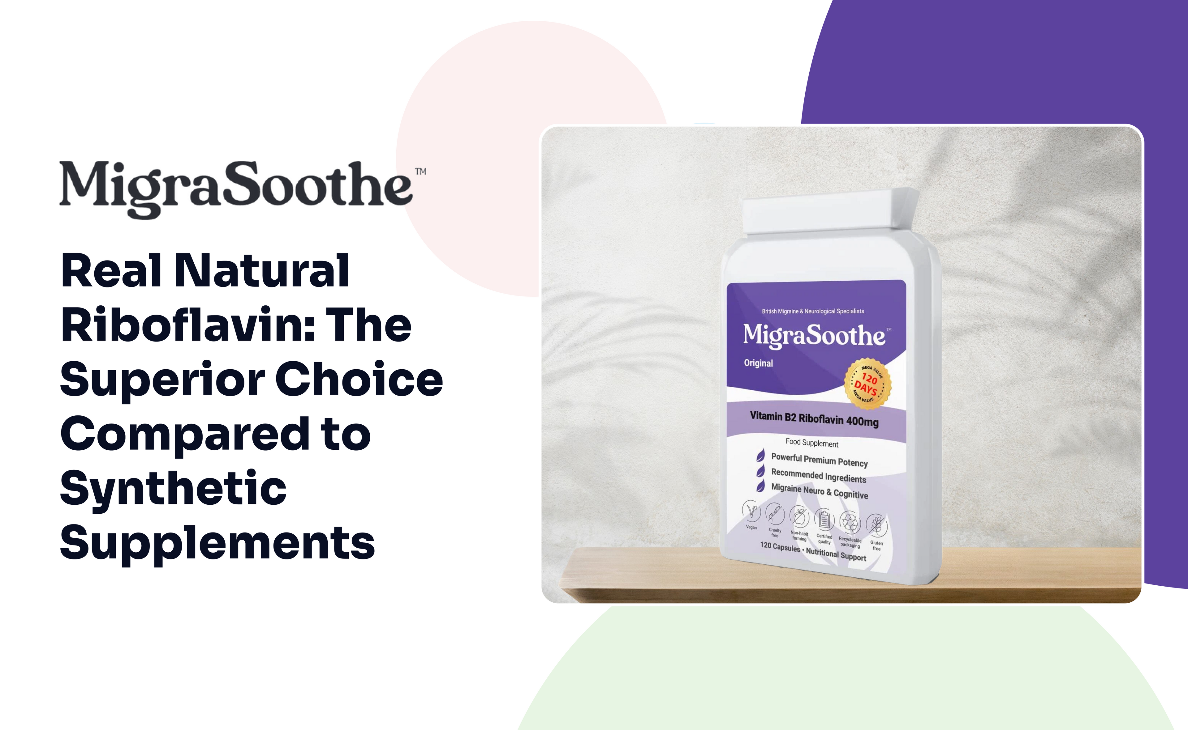 Real Natural Riboflavin: The Superior Choice Compared to Synthetic Supplements