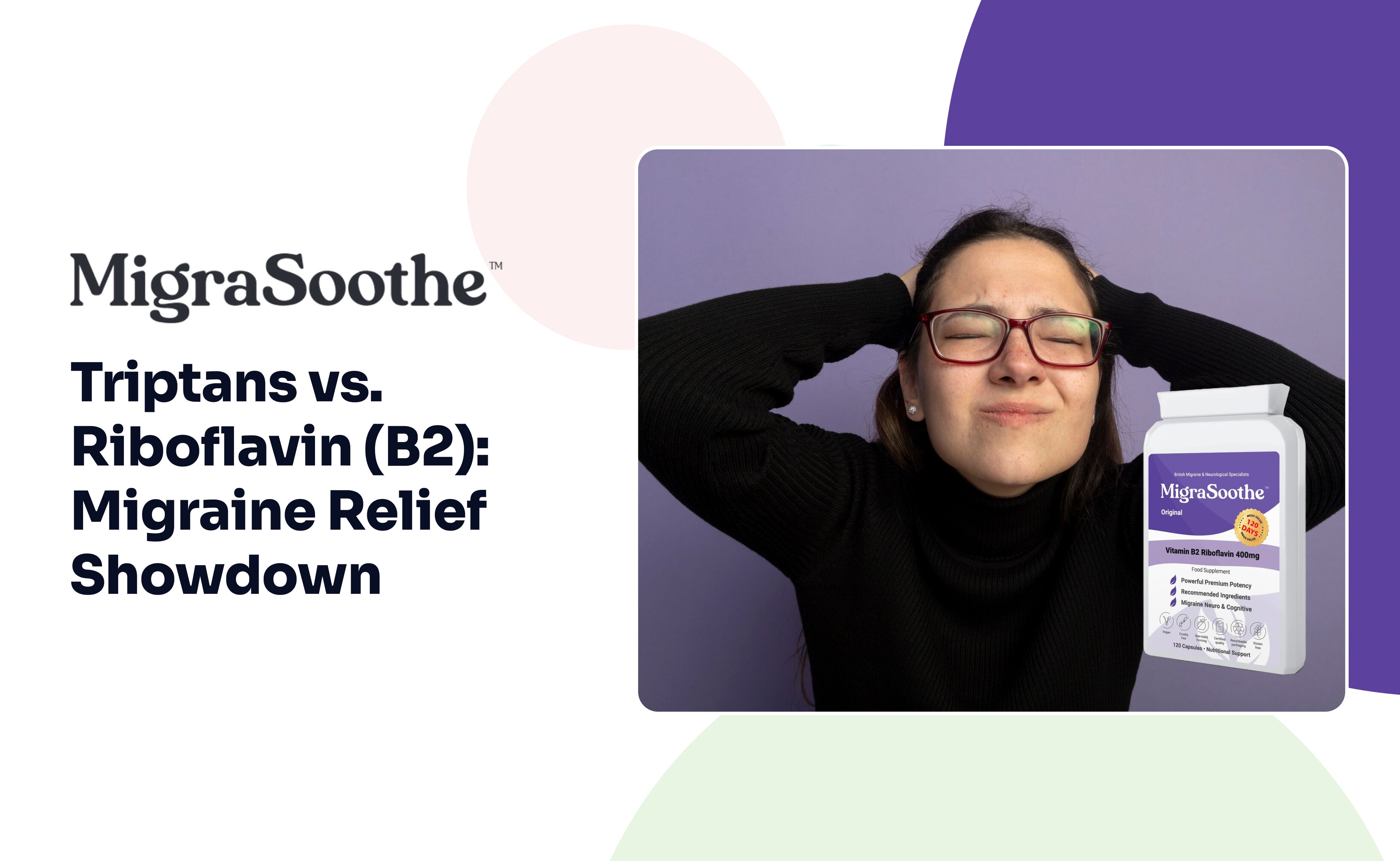 Triptans vs. Riboflavin (B2): Migraine Relief Showdown
