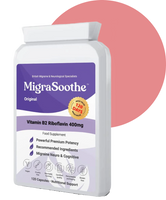MigraSoothe Original| Riboflavin 400mg Caps | Riboflavin For Migraines | Vitamin B2 | Purple Standard Formula