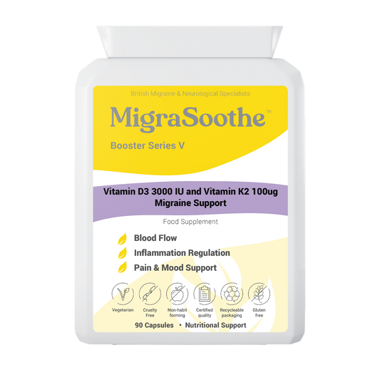 MigraSoothe Booster Vitamin D3 Vitamin K2 MK7 Complex