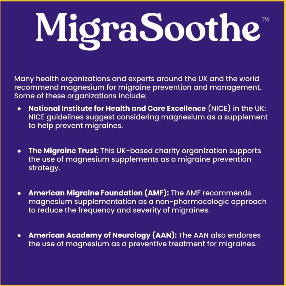 Migraine Relief Stack - Riboflavin Magnesium & CoQ10 Stack