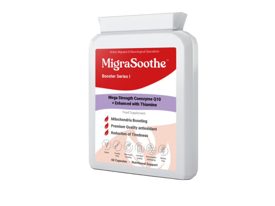 Coenzyme Q10 CoQ10 MigraSoothe Booster
