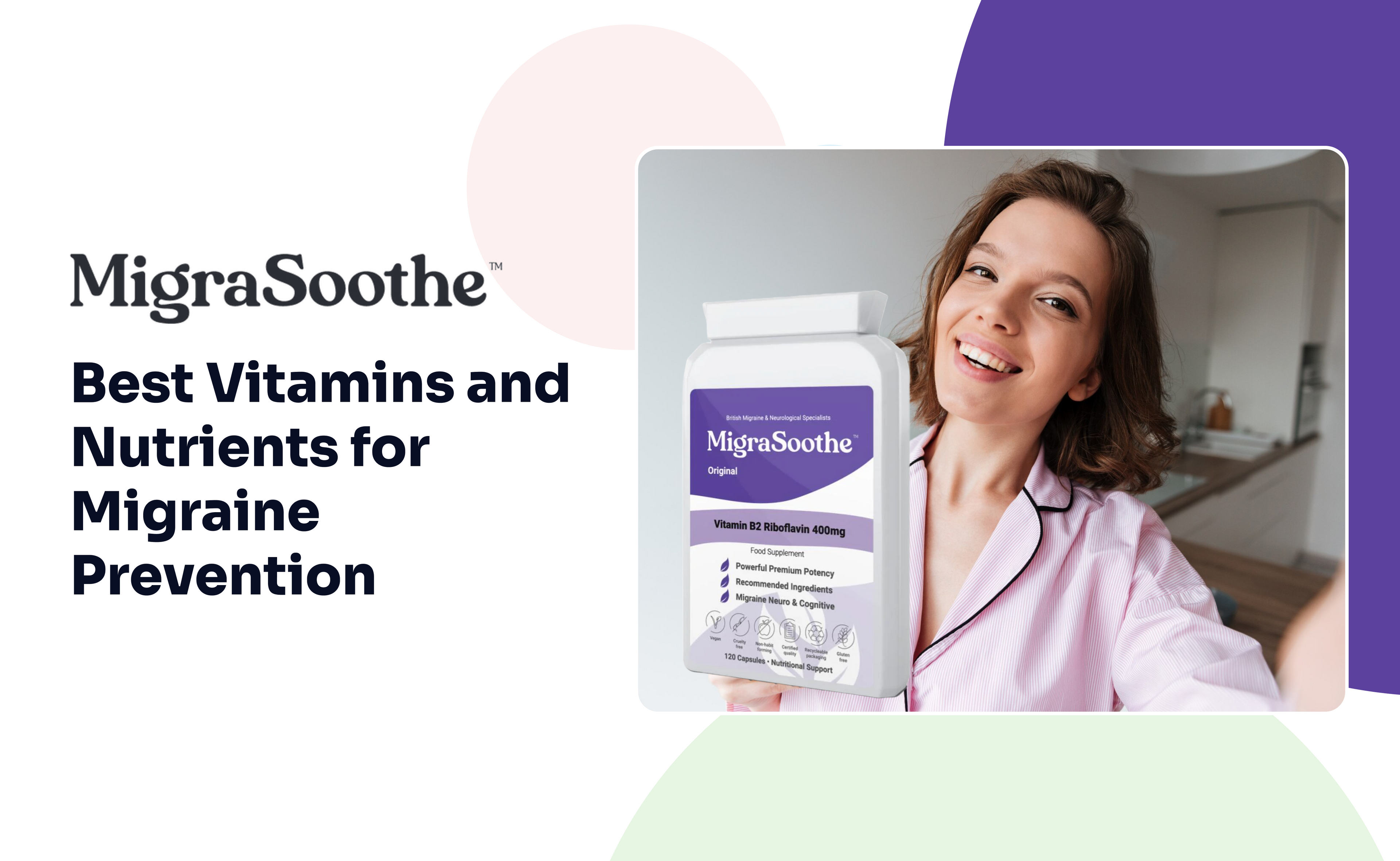  Best Vitamins and Nutrients for Migraine Prevention