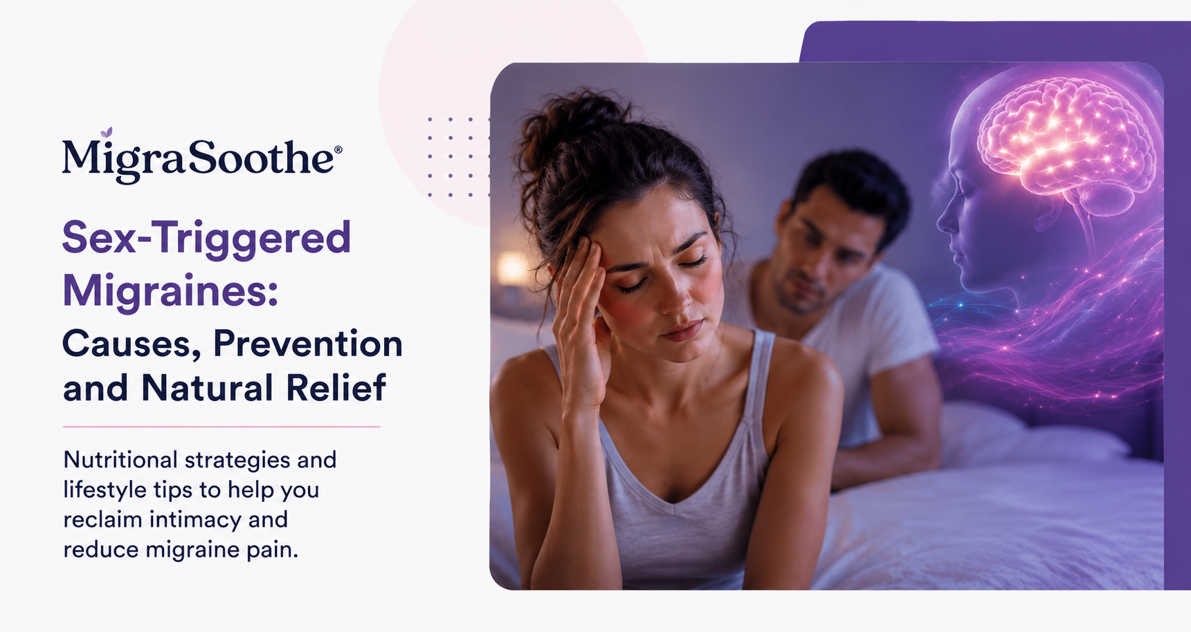 Sex Migraines? How to Combine a Medical Plan with Low-Cost Support
