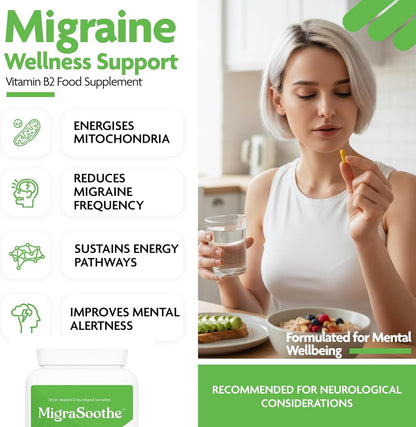 MigraSoothe + Herbs Migraine Relief Feverfew