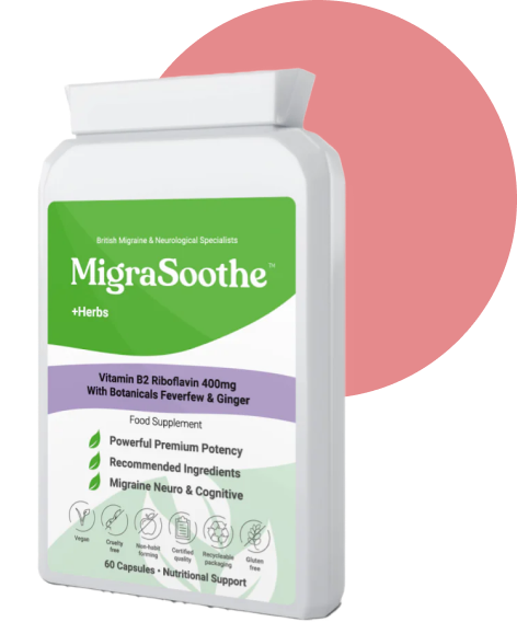 Migrasoothe + Herbs Migraine Relief Feverfew