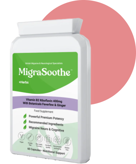 Migrasoothe + Herbs Migraine Relief Feverfew