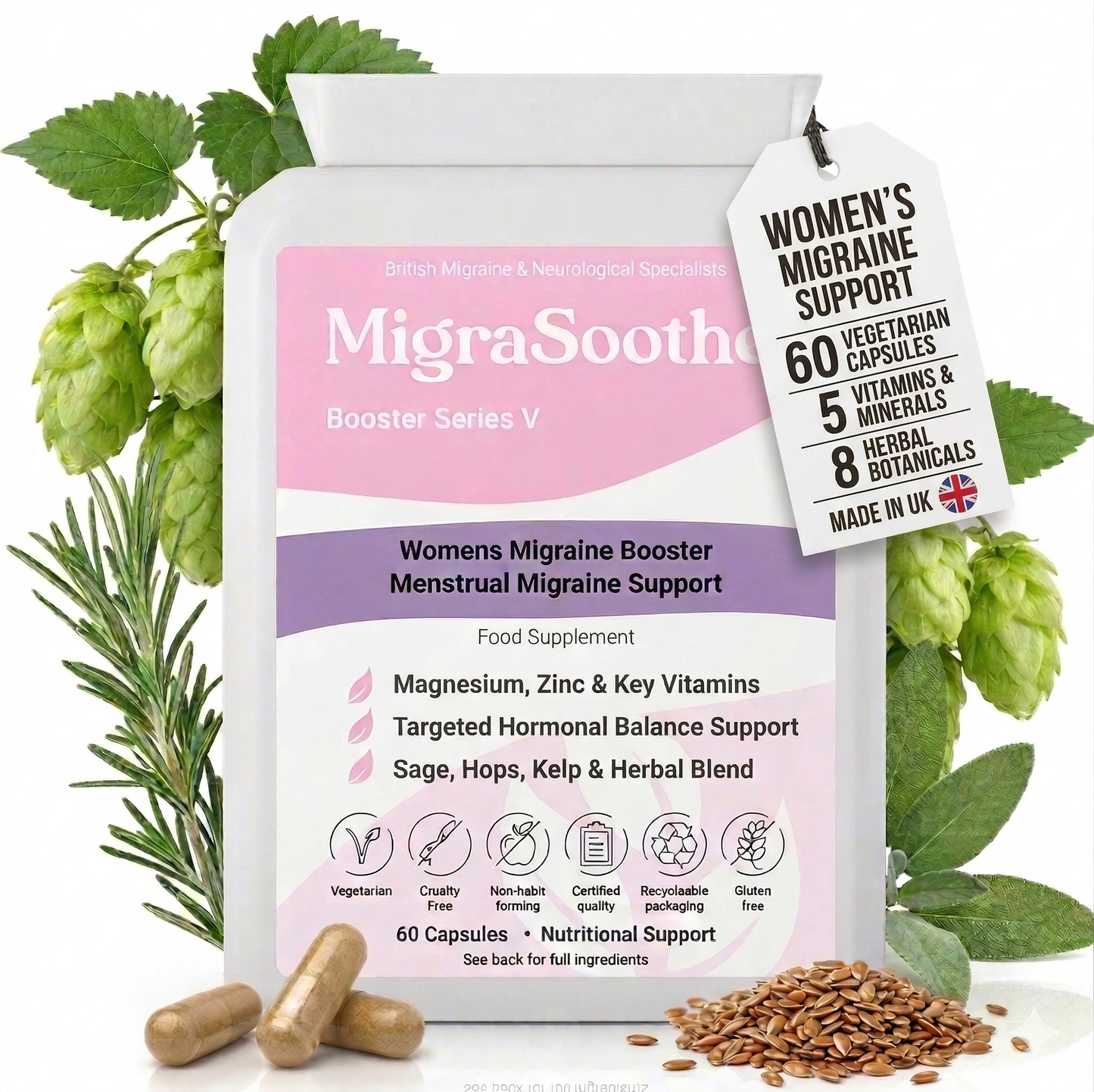 MigraSoothe Womens Booster Menstral Migraine
