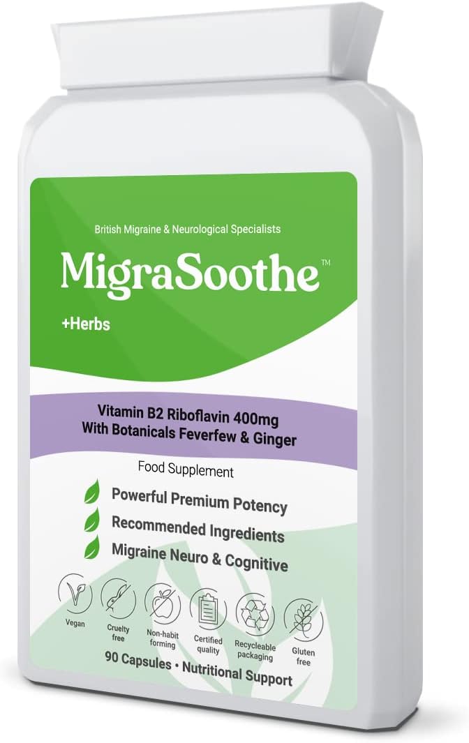 Migrasoothe + Herbs Migraine Relief Feverfew