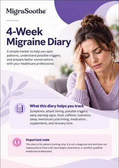 MigraSoothe 4-Week Migraine Diary cover