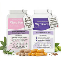 MigraSoothe Menstrual Migraine Duo, 30-day supply
