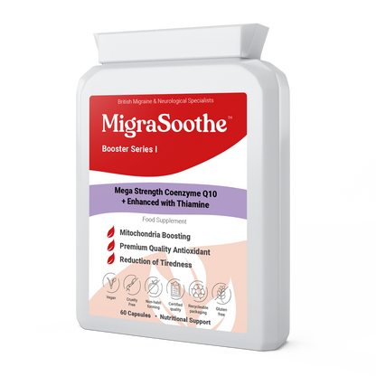 MigraSoothe Pro Bundle - Triple Pack Riboflavin  Magnesium CoQ10 Tryptophan Feverfew Ginger etc