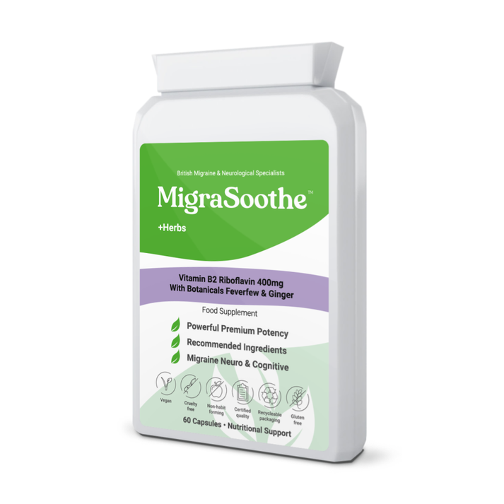 Migrasoothe + Herbs Migraine Relief Feverfew