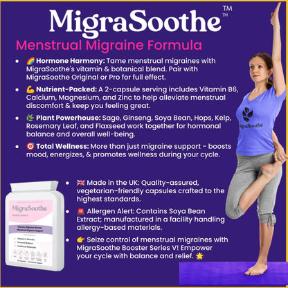 MigraSoothe Womens Booster Menstral Migraine